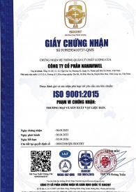 Chứng nhận ISO 9001:2005