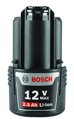 Pin trụ Bosch 12V 2.5Ah
