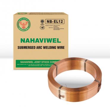NAHAVIWEL Submerged Arc Welding Wire NB NB EL12, diameter of 2.4mm (copper plated)