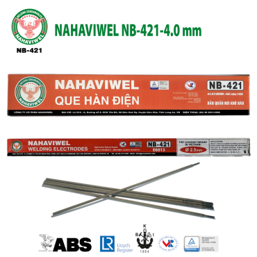 Que hàn điện Nahaviwel NB-421 loại 4.0 mm