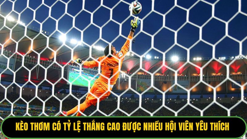 Kèo thơm có tỷ lệ thắng cao được nhiều hội viên yêu thích 